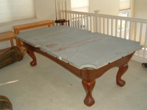 Youngstown pool table moves correctly disassemble and reassemble your pool table.